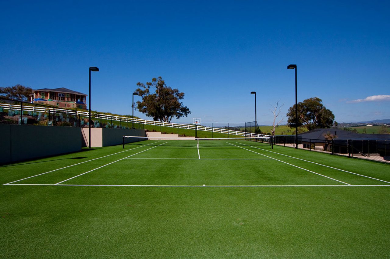 An all Weather Tennis Court Surface for Melbourne Ultracourts