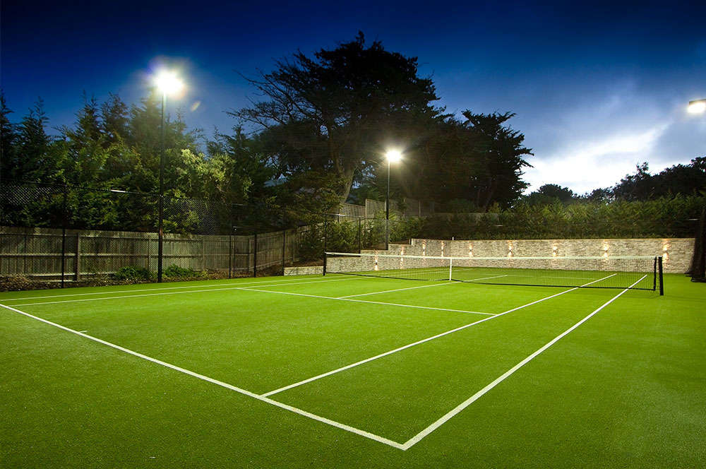 Tennis Court spotlights