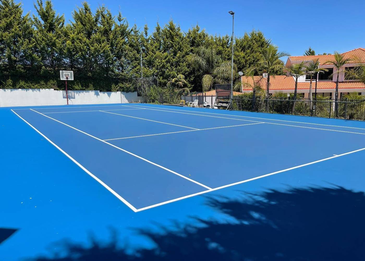 Ultracourts Blue Tennis Court Tennis Court Maintenance Melbourne