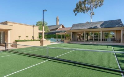 Tennis Court on top of Building