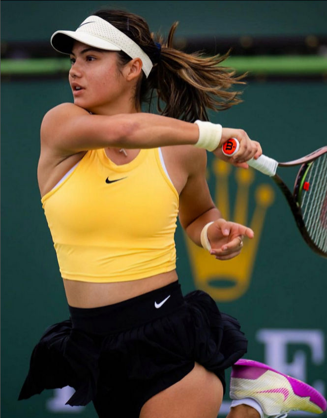 Emma Raducanu Injury Train On Your Own Tennis Court