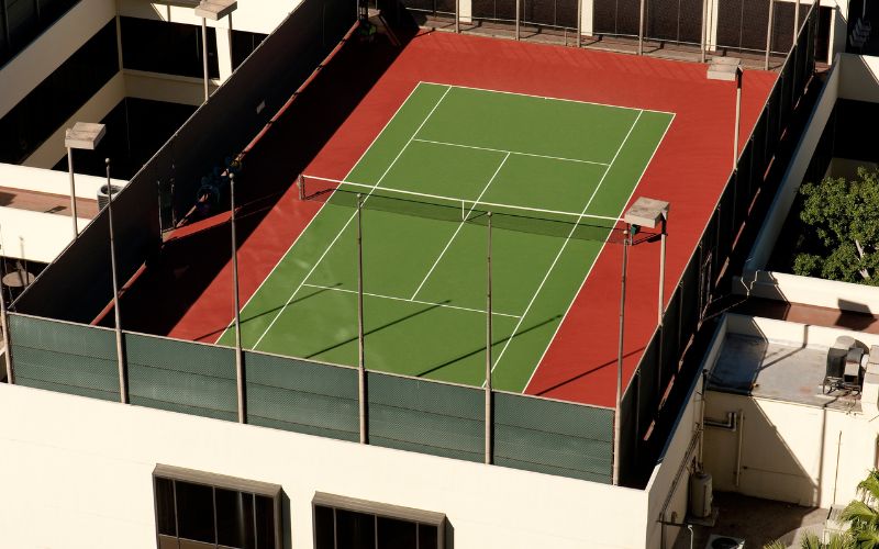 Melbourne Rooftop Tennis Court