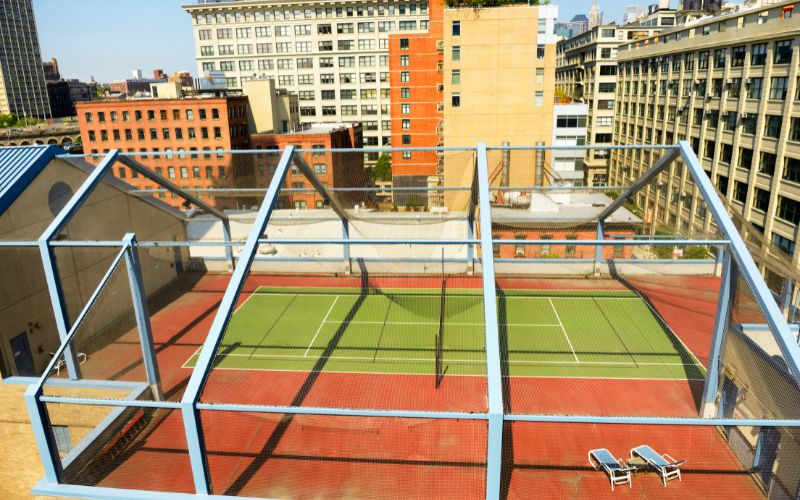 Roof Top Tennis Court-Bayswater