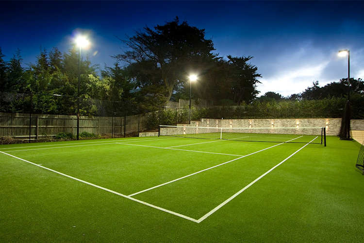 Take The Competition into The Night, With Tennis Court Lighting