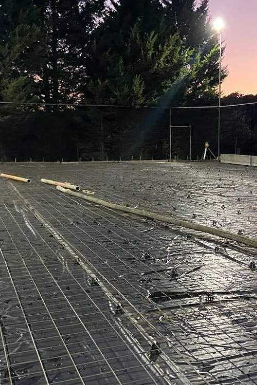 Melbourne Tennis Court Construction