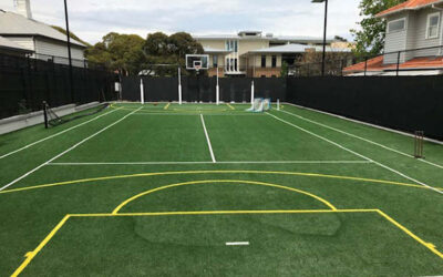 Not just tennis courts – basketball, soccer, cricket, etc