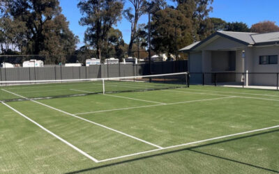 Tennis Court and Sporting Grounds at Woodend Lifestyle Community