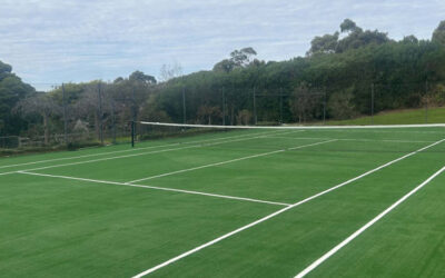 Tennis Court Upgrade Portsea