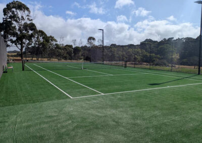 Melbourne tennis court builder